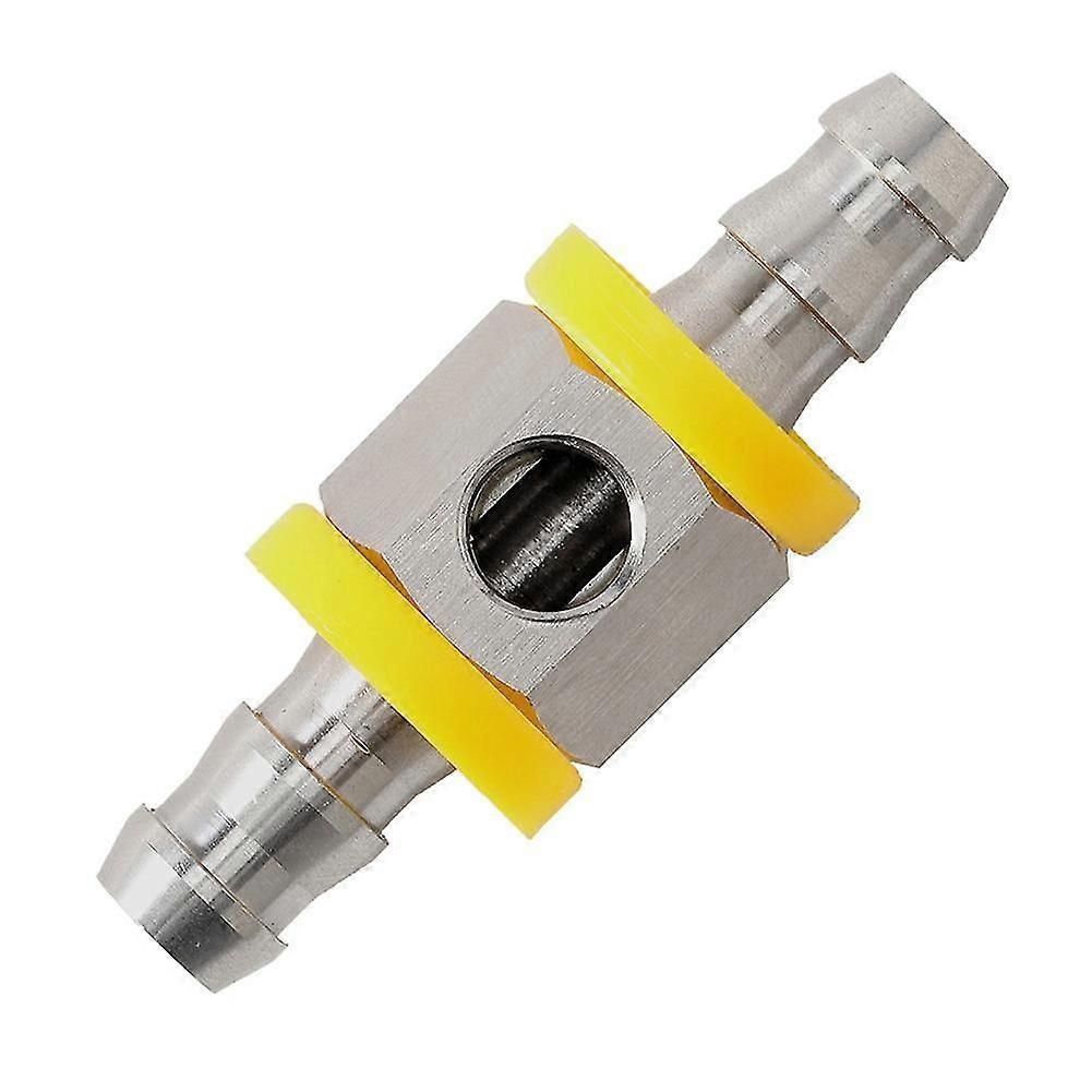 3/8inch Fuel Line Fuel Pressure Barbed Push Lock T-fitting Adapter 1/8-27 Npt Sensor Port 304 Stainless Steel