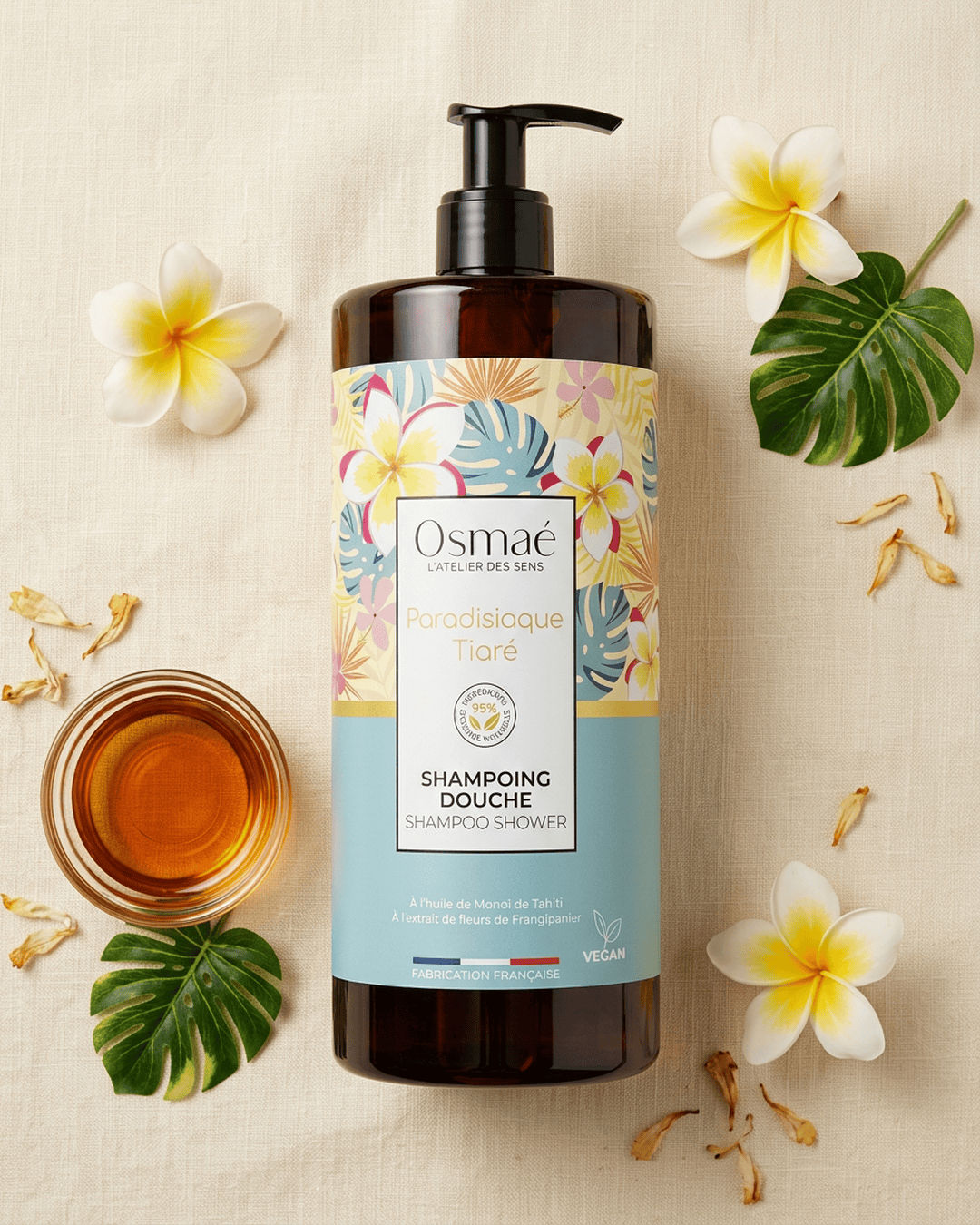 Osmaé Paradisiaque Tiaré Shampoo & Shower Gel