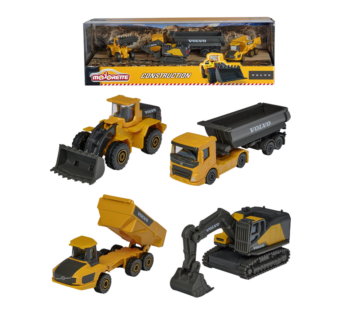 Majorette - Volvo 4 Pieces Giftpack