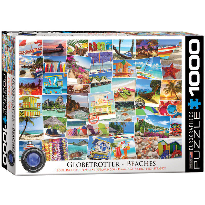 Beaches  - Globetrotter 1000 Pieces Puzzle