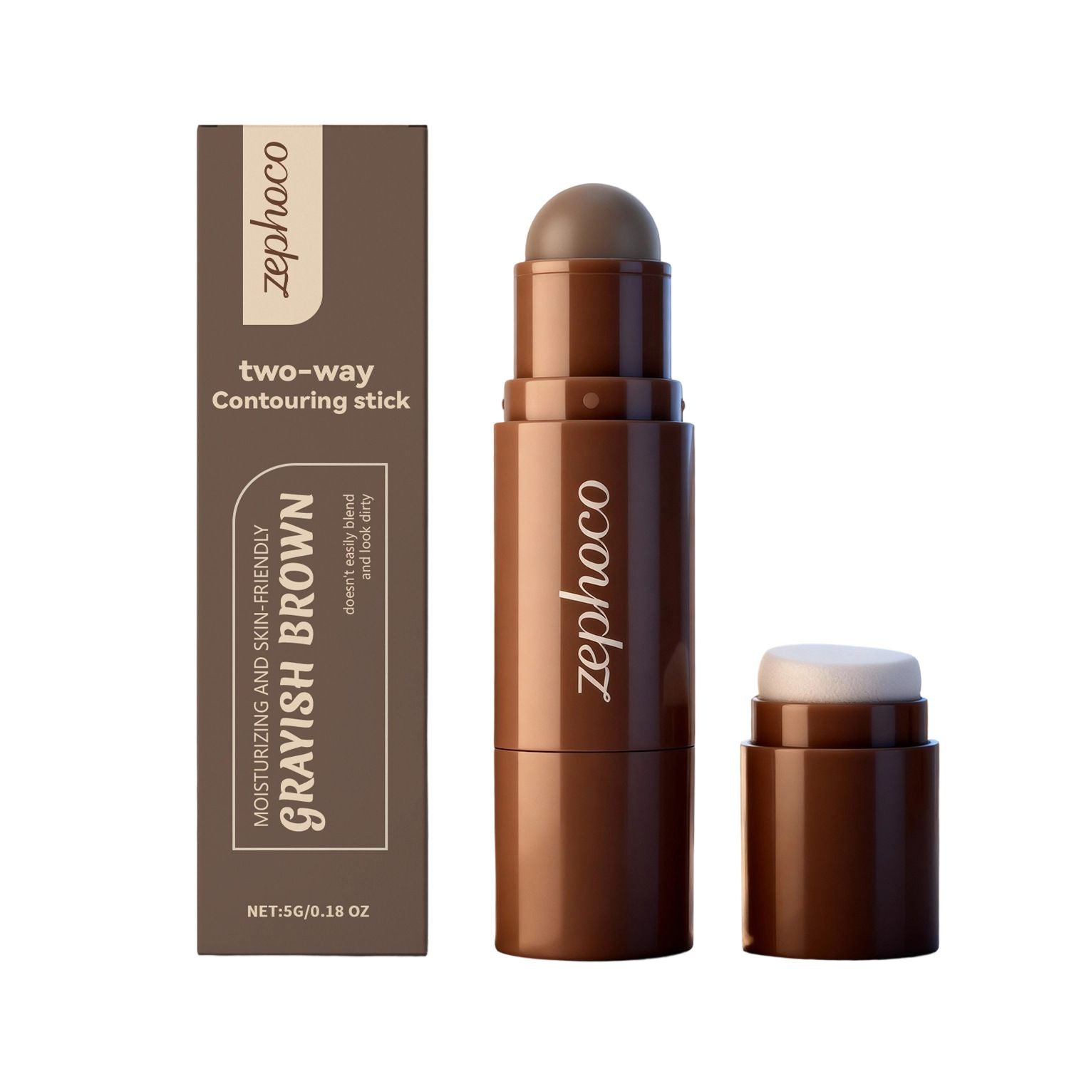 5g Gray Brown Contour Stick with Natural Face Sculpting