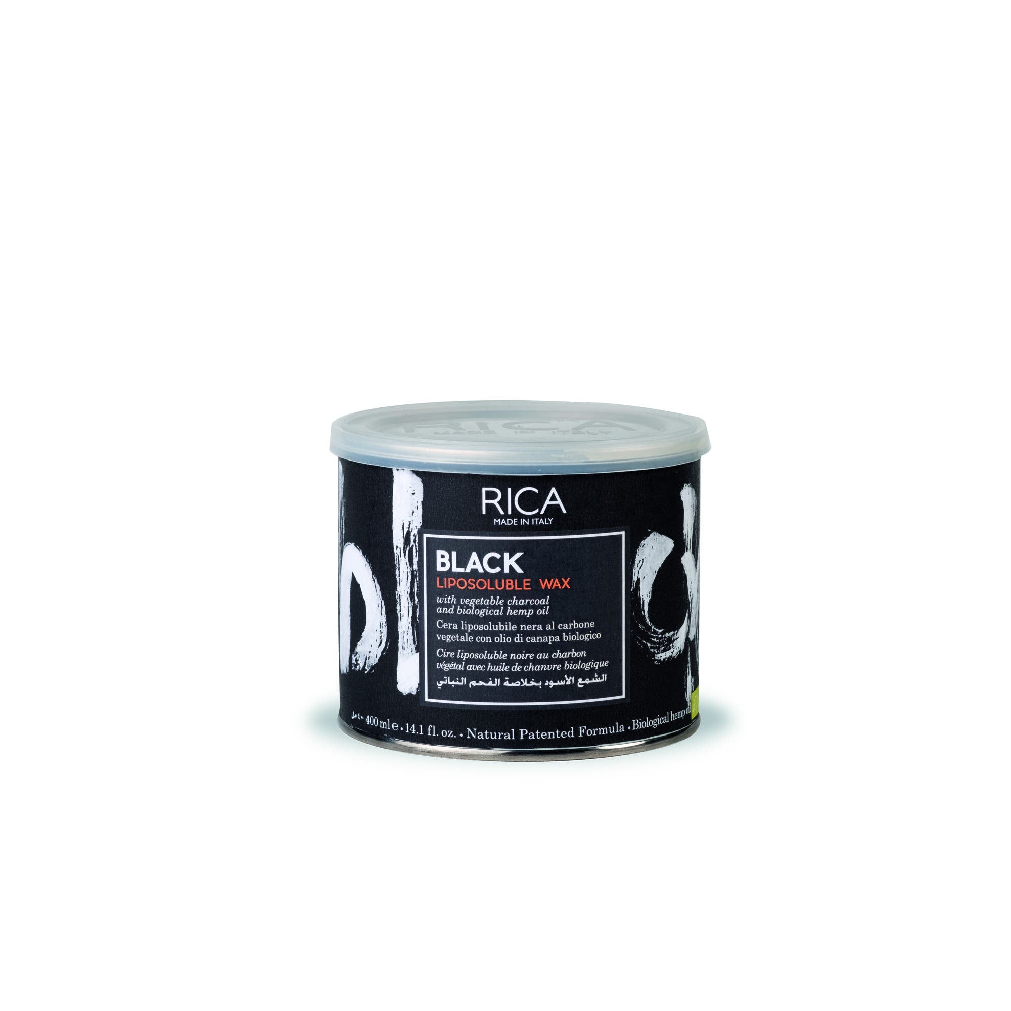 Rica Cosmetics Black Liposoluble Wax, 400ml