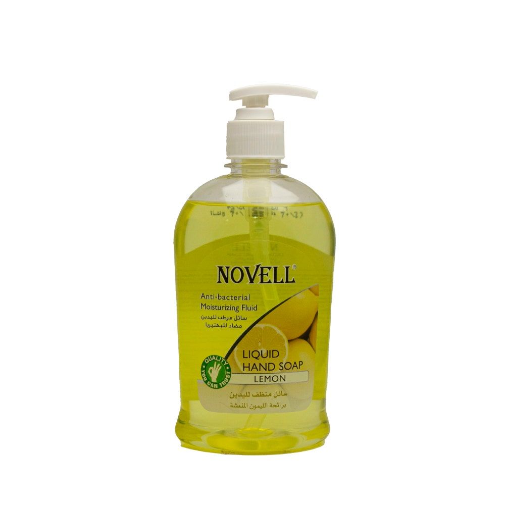 Novell Liquid Anti-Bacterial Moisturizing Liquid Hand Soap, 500ml