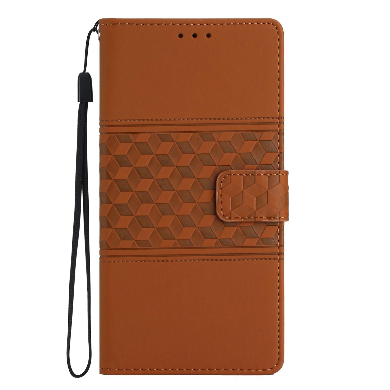 Diamond Embossed Leather Case For Google Pixel 9a