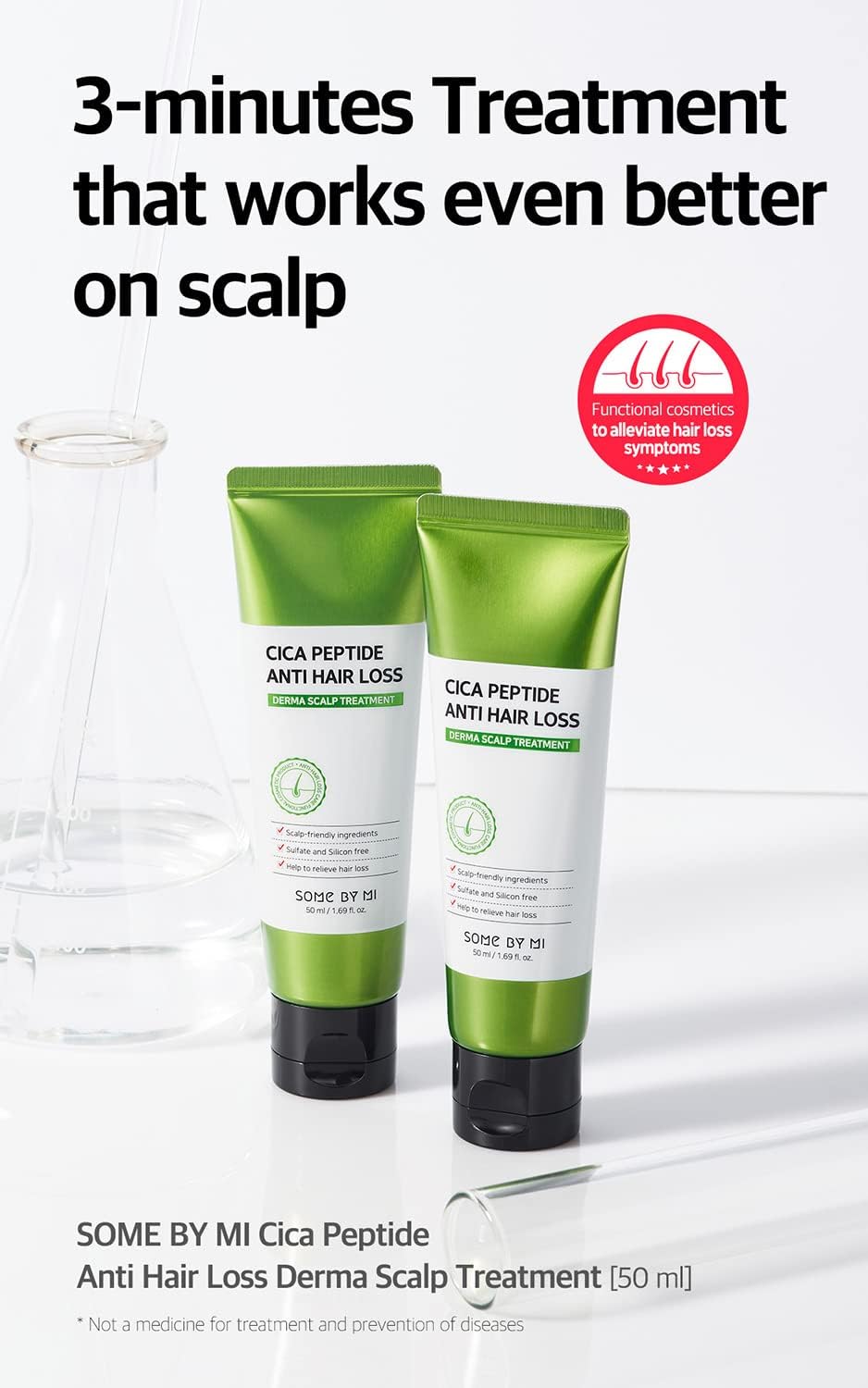 علاج Some By Mi Cica Peptide المضاد لتساقط الشعر 50 مل