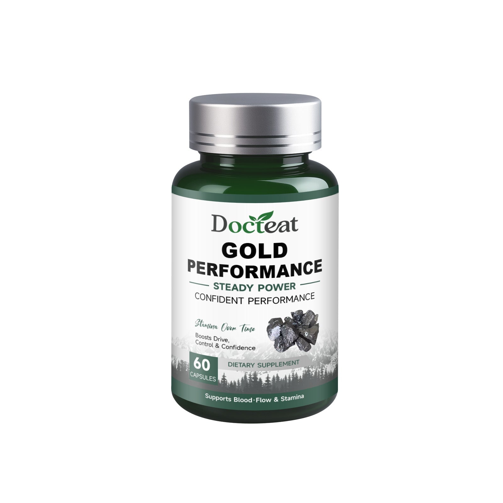Boost Male Vitality with Gold Capsules, Enhance Confidence, Endurance ,60 capsules