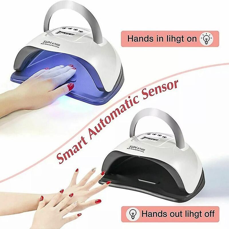 360w Uv Led Nail Lamp 57 Led 4 Timer Nail Dryer With Motion Sensing Memory Function Removable For All Nail Gel Light Home Salon