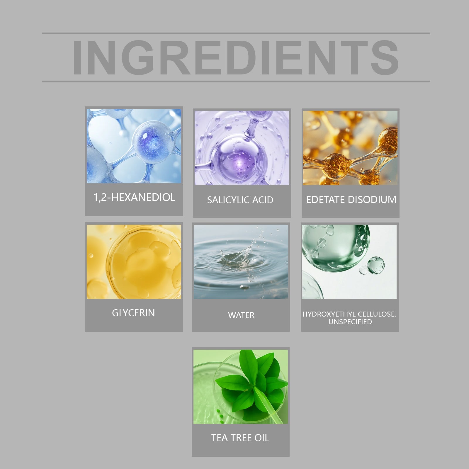 Acne Care Essence, Clear Skin, Hydrating, Tea Tree Oil, Blemish Treatment, Fast Results ,30ml