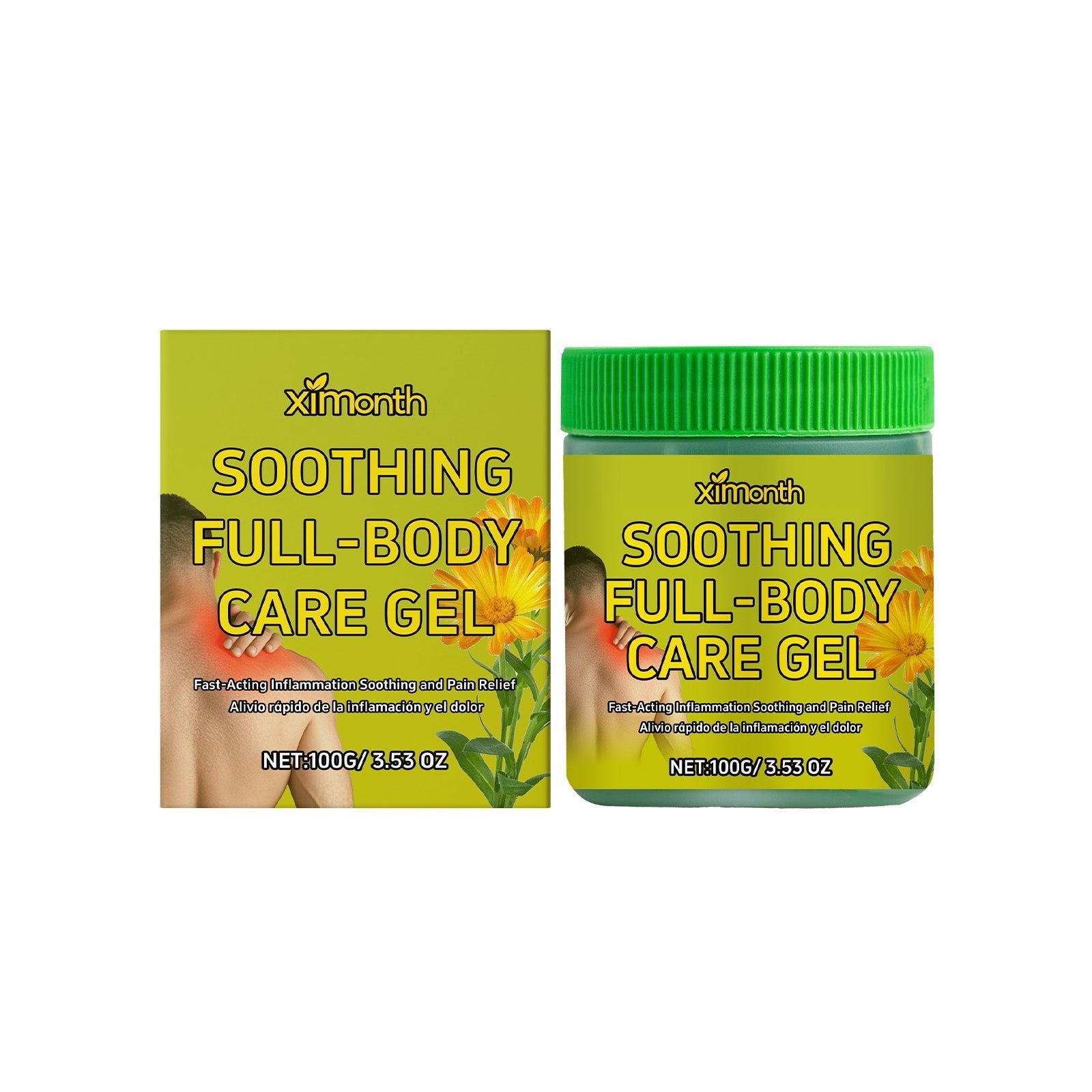 Body Care Gel, Soothes Muscles, Fast Relief, Gentle Formula, Daily Comfort ,100g