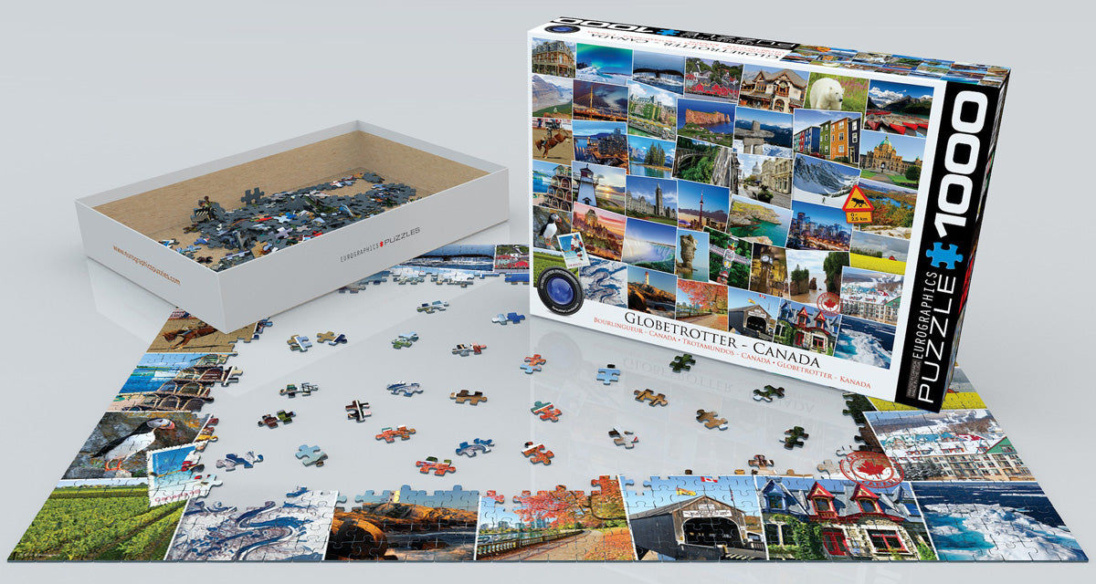 Globetrotter Canada 1000 Pieces Puzzle