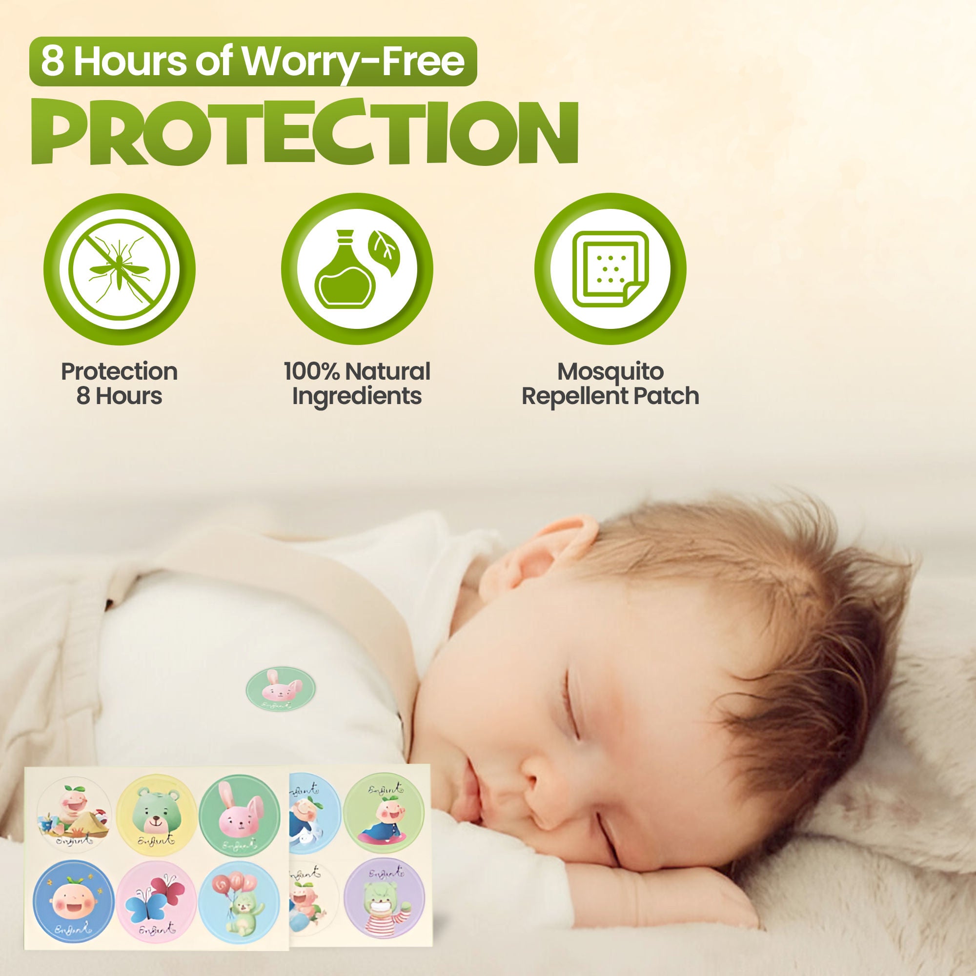 ENFANT Organic Bye Bye Mosquito Patch for Baby