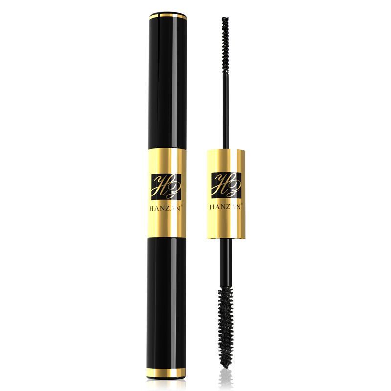 Double Head Waterproof Mascara 2 In 1 4D Curl Long Lasting Eye Makeup Set