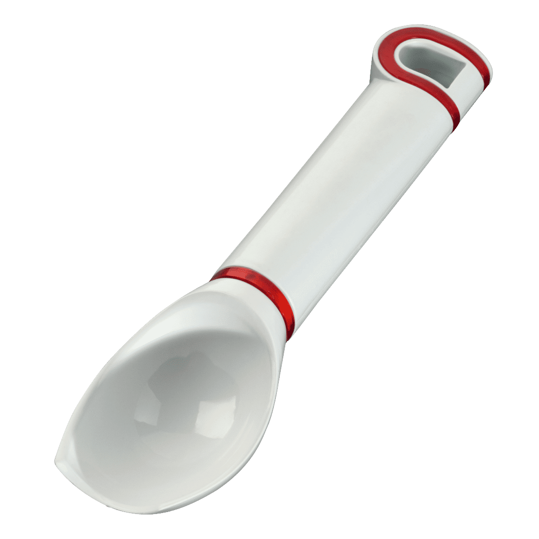 XAVAX 111576 Ice Cream Scoop, 18 cm, red/white