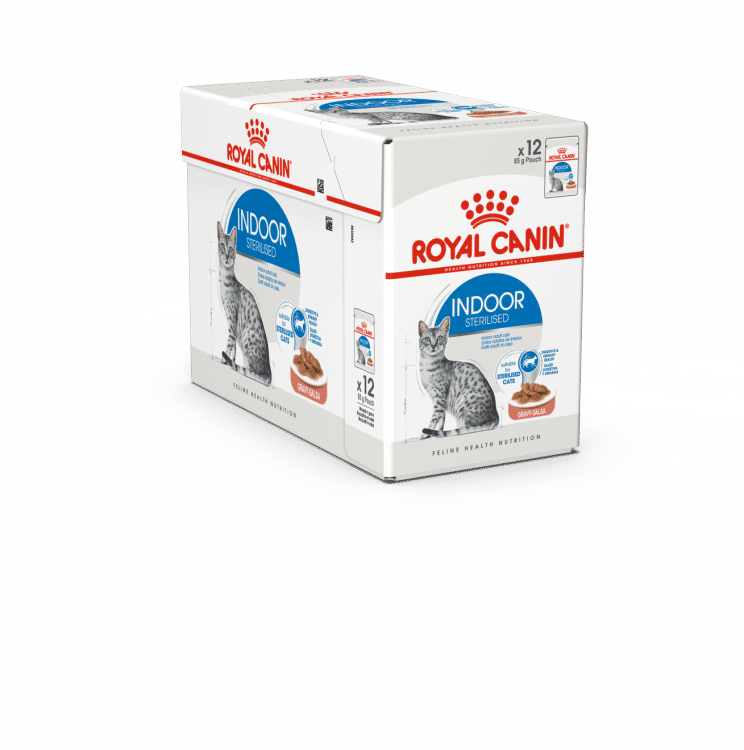 Royal Canin Feline Health Nutrition Indoor - 12 Wet Food Pouches