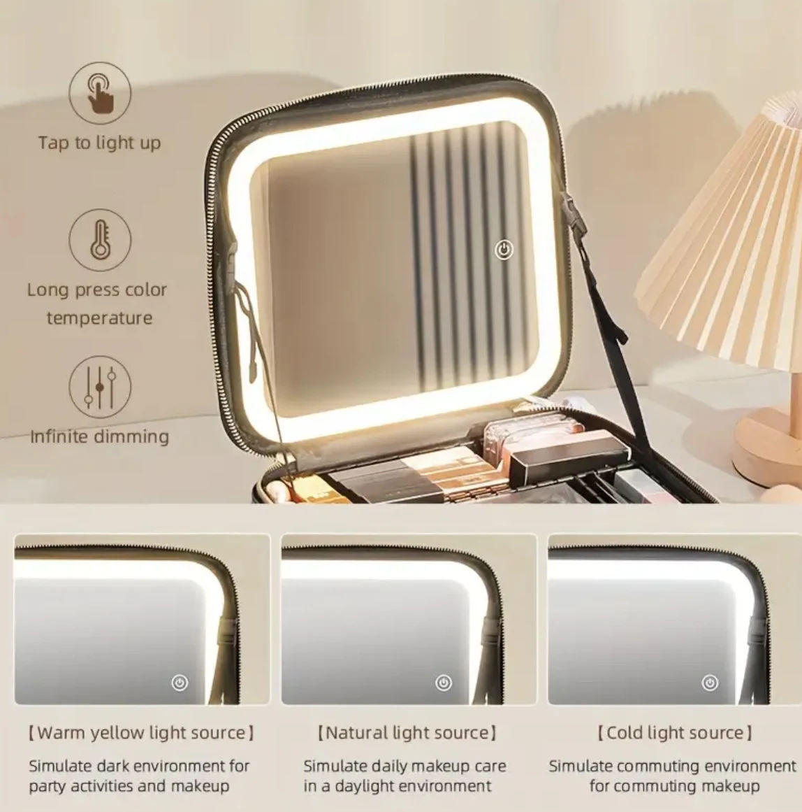 Glow-On-The-Go Makeup Case