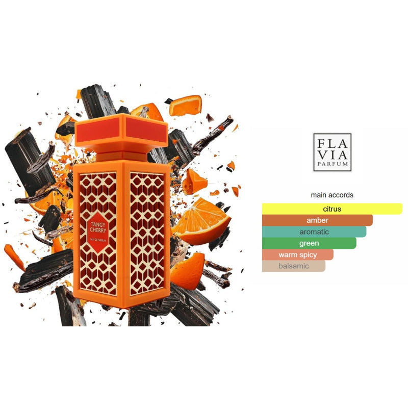 Flavia Tangy Cherry Unisex Eau de Parfum, 90ml