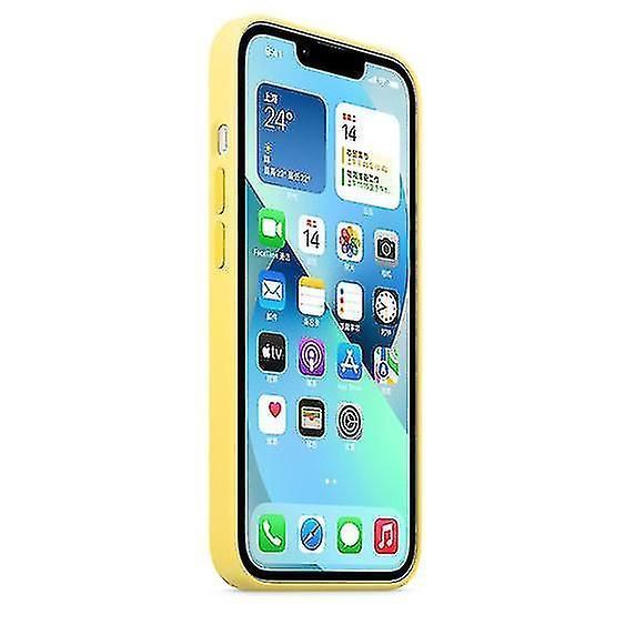 For iPhone 13 - Silicone Case With MagSafe, Full Protection Phone Cover