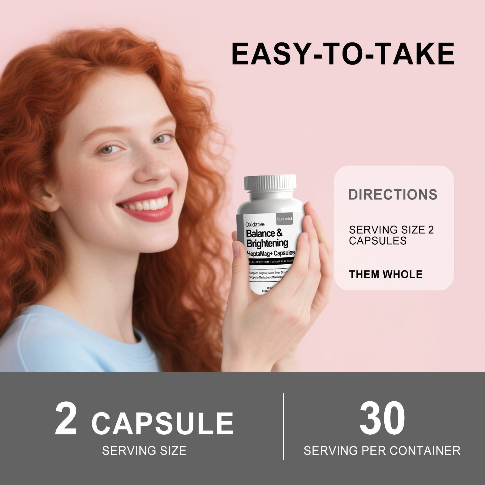 Boost Skin Health and Metabolism with Magnesium Aescinate Capsules for Personal Care ,60capsules