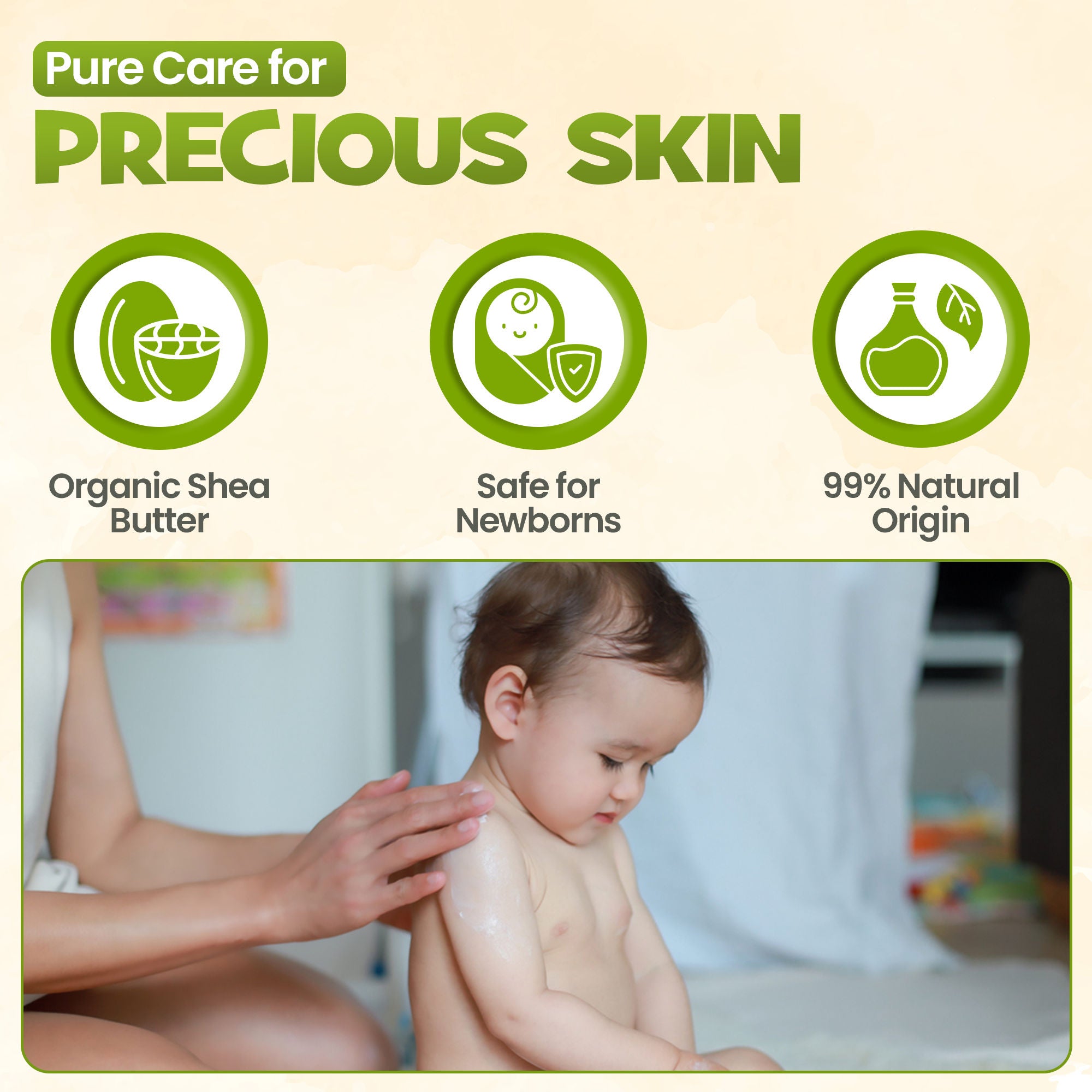 Diaper Shea Butter  Nurturing Baby Balm