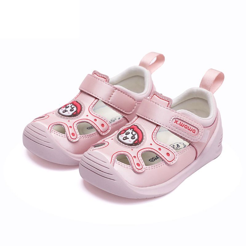 Closed Toe Baby Sandals Anti Slip Anti Collision Sandals For 1-2 Years Old Toddlers