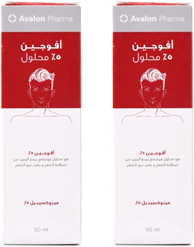 Avogain 5% Minoxidil Topical Solution for Hair Growth 50 mL