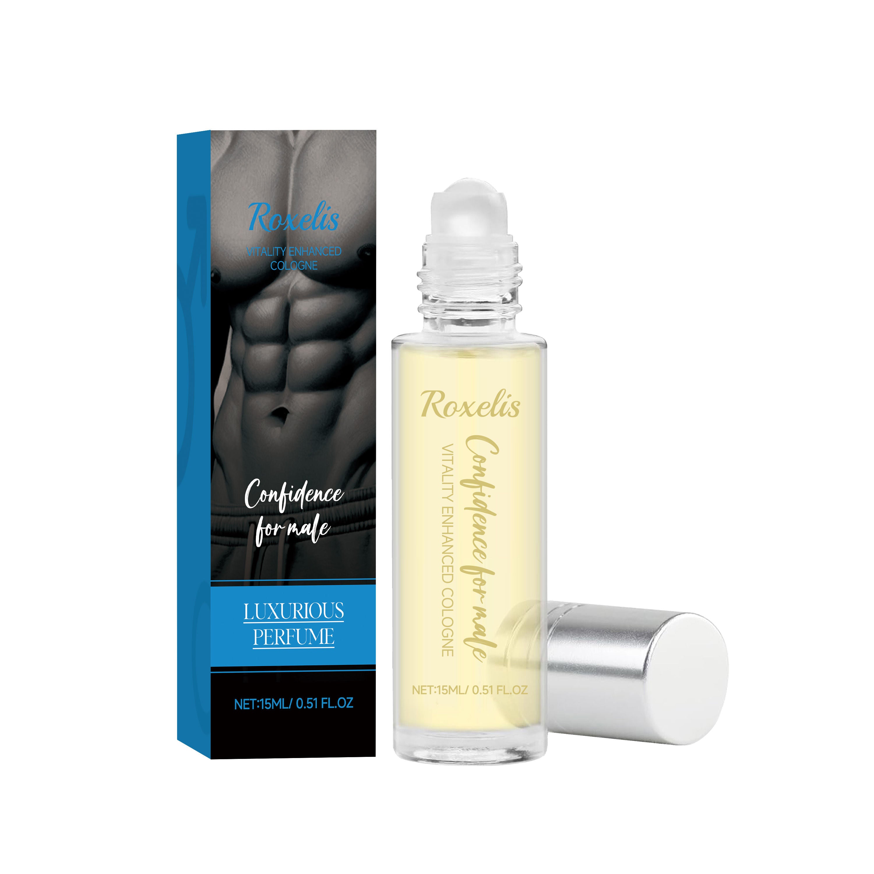 Charm Cologne for Men, Fresh Long-Lasting Perfume, Elegant Fragrance ,15ml