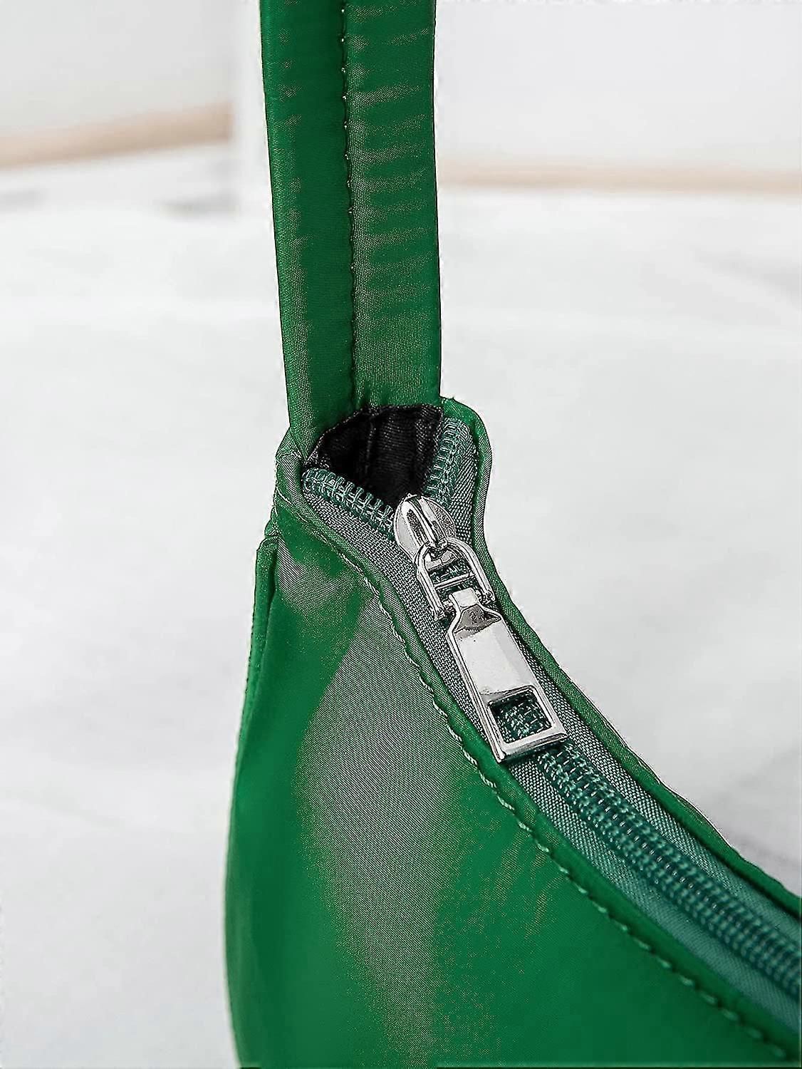 Women's Solid Shoulder Bags Minimalist Bag Mini Clutch Tote Handbags Green One Size zxin