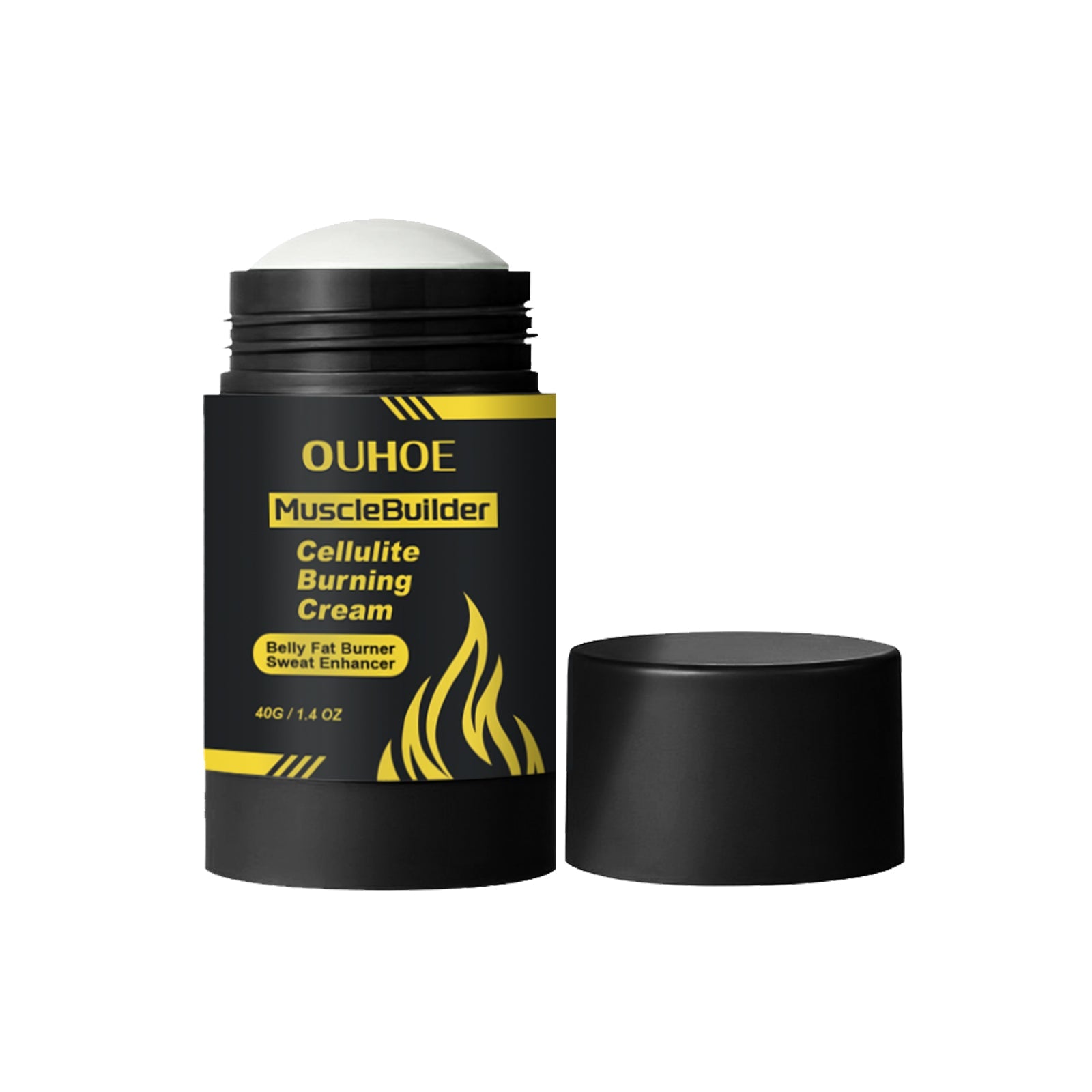 Body Care Cream, Boost Abdominal Heat, Tighten Skin, Enhance Sweat, Fat Burn ,40g