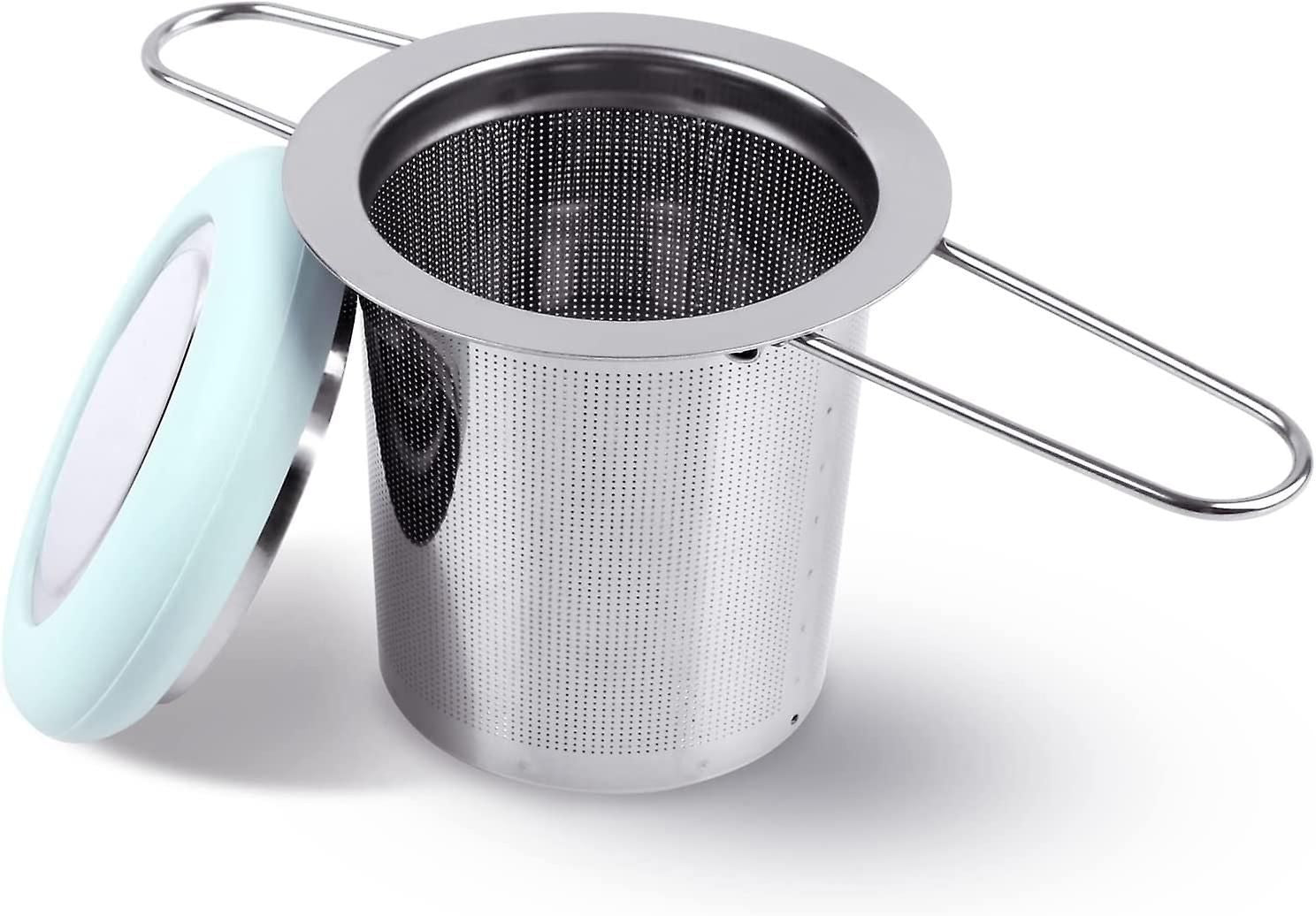 Fenshine Stainless Steel Tea Infuser With Folding Handle Fine Mesh