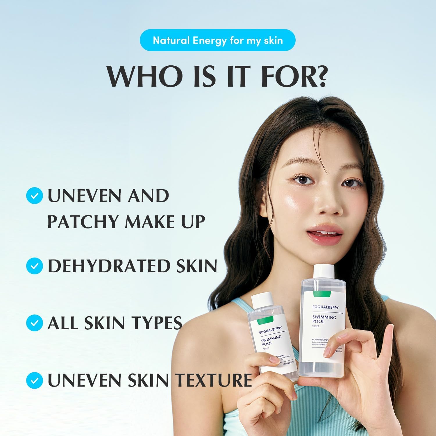 Eqqualberry Swimming Pool Toner 155Ml