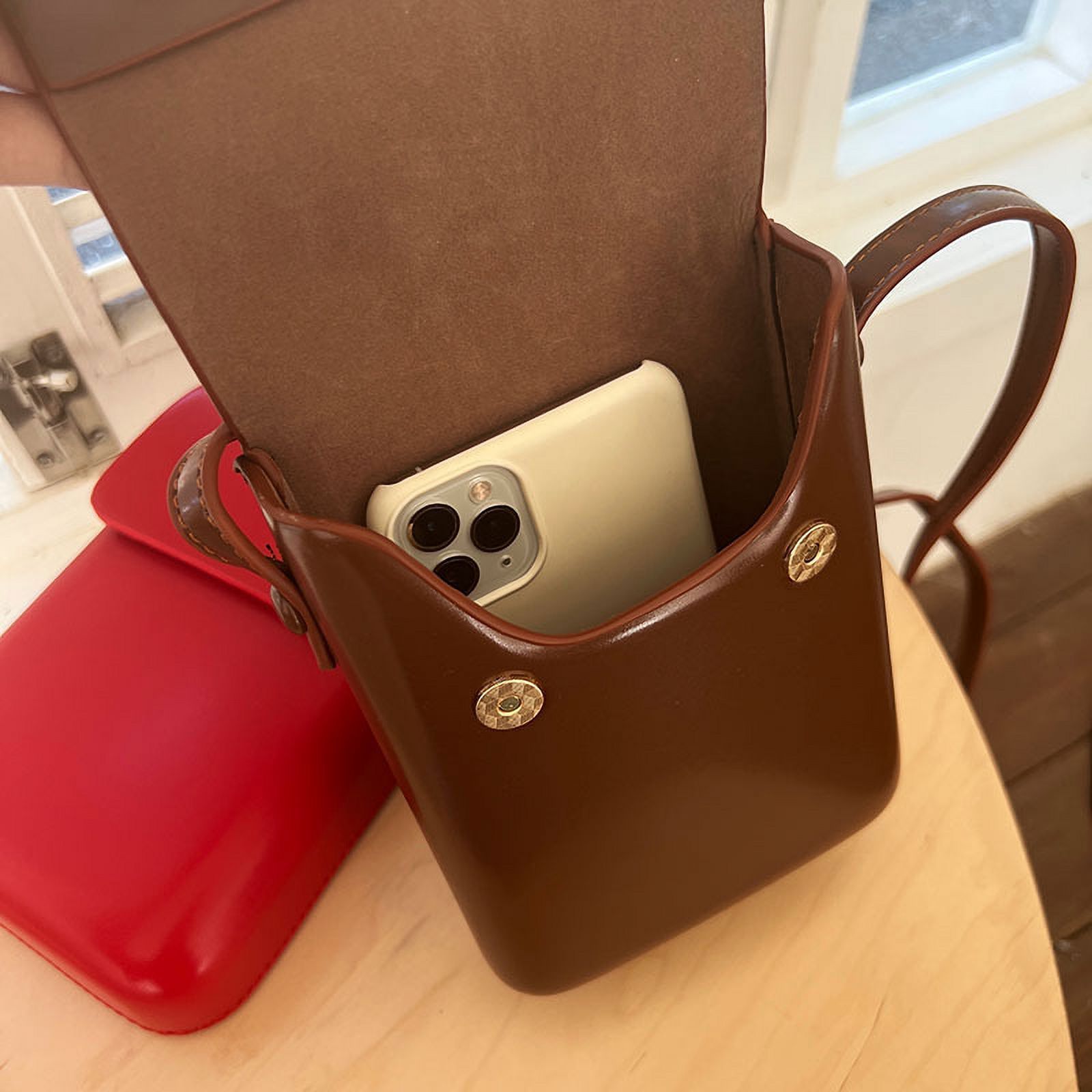 Small Crossbody Cell Phone Bag Mini Over Shoulder Handbag Purse for Women