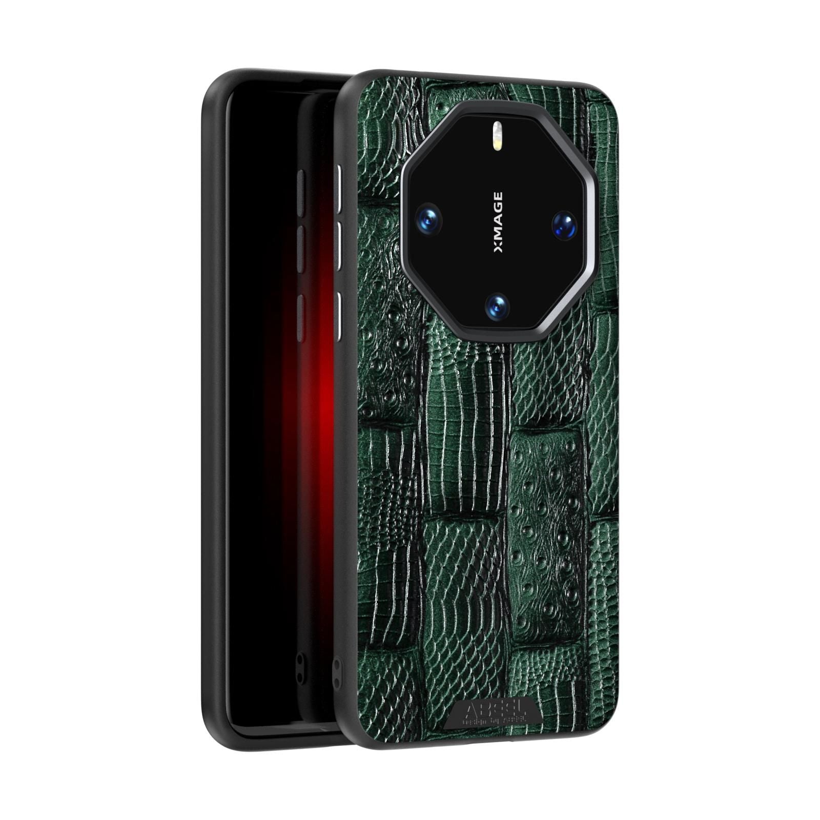Beast Pattern PU Case For Huawei Mate 60 RS Ultimate