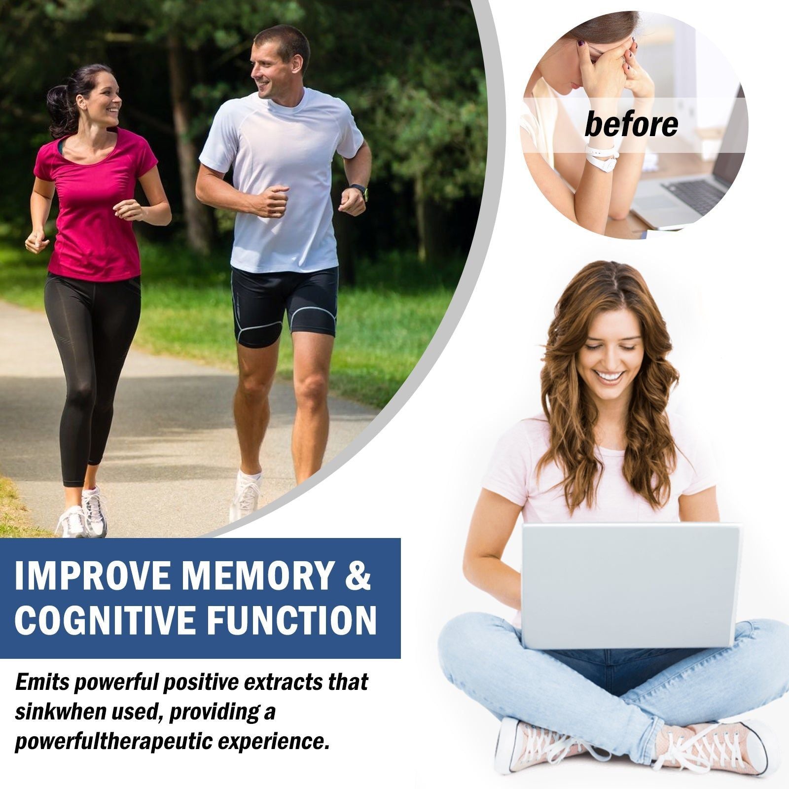 Boost Brain Power with Cognitive Care Nebulizer, Improve Focus, Memory, and Mental Clarity ,10ml/box