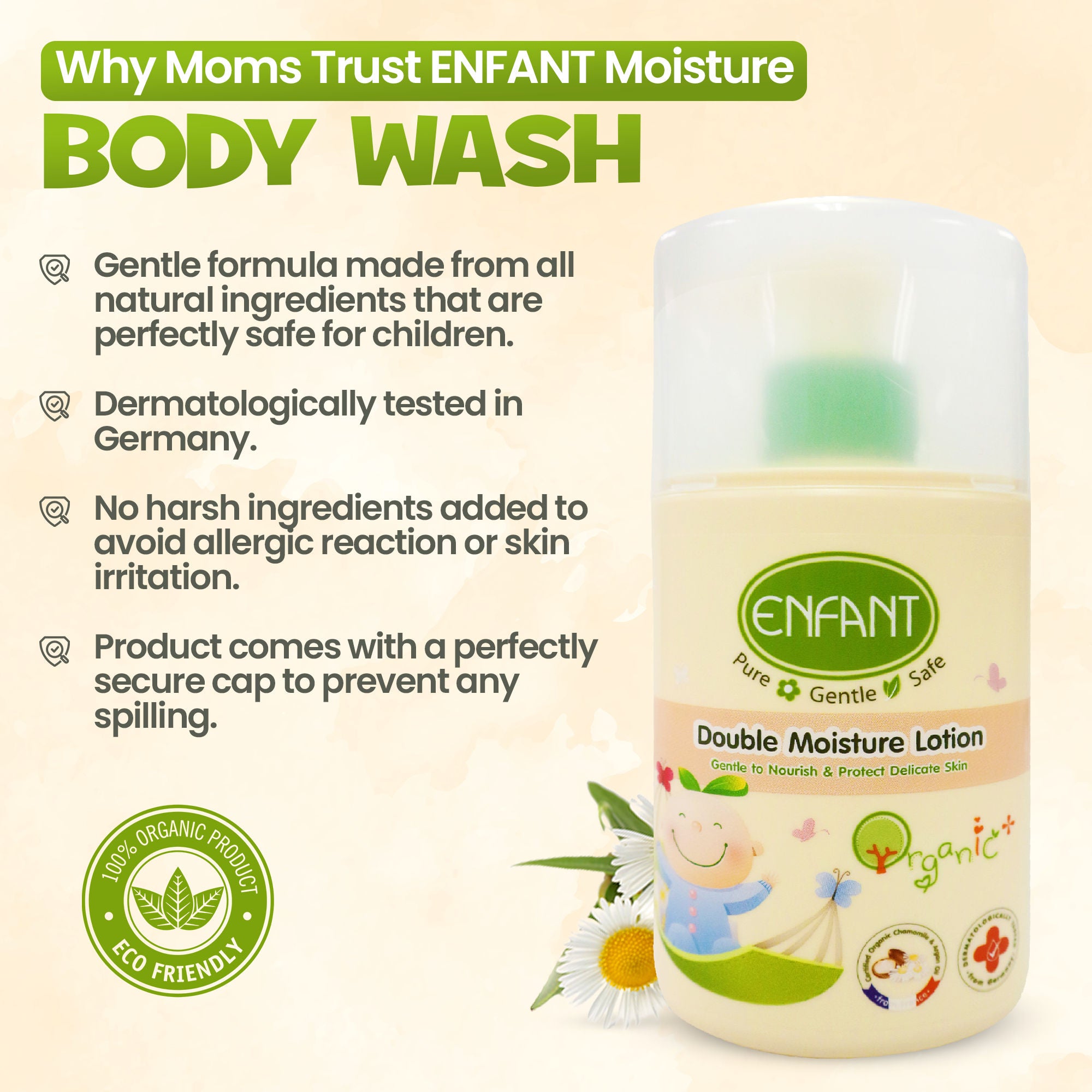 ENFANT Organic Double Moisture Lotion 250 ML