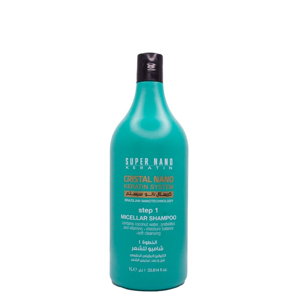 Super Nano Keratin Cristal Nano Brazilian Kera Kit, 3x1 Ltr