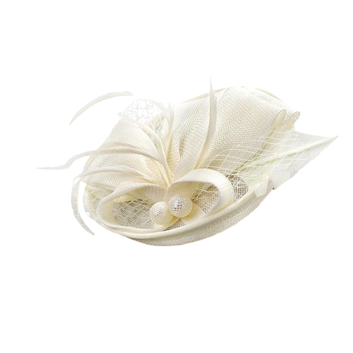 Vintage Fascinator Hat Feather Party Pillbox Hat Flower Derby Headdress Tea Party Hat For Women