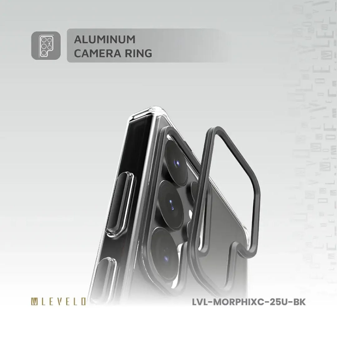 Levelo Morphix Clara Grip Case For Samsung S25 Ultra
