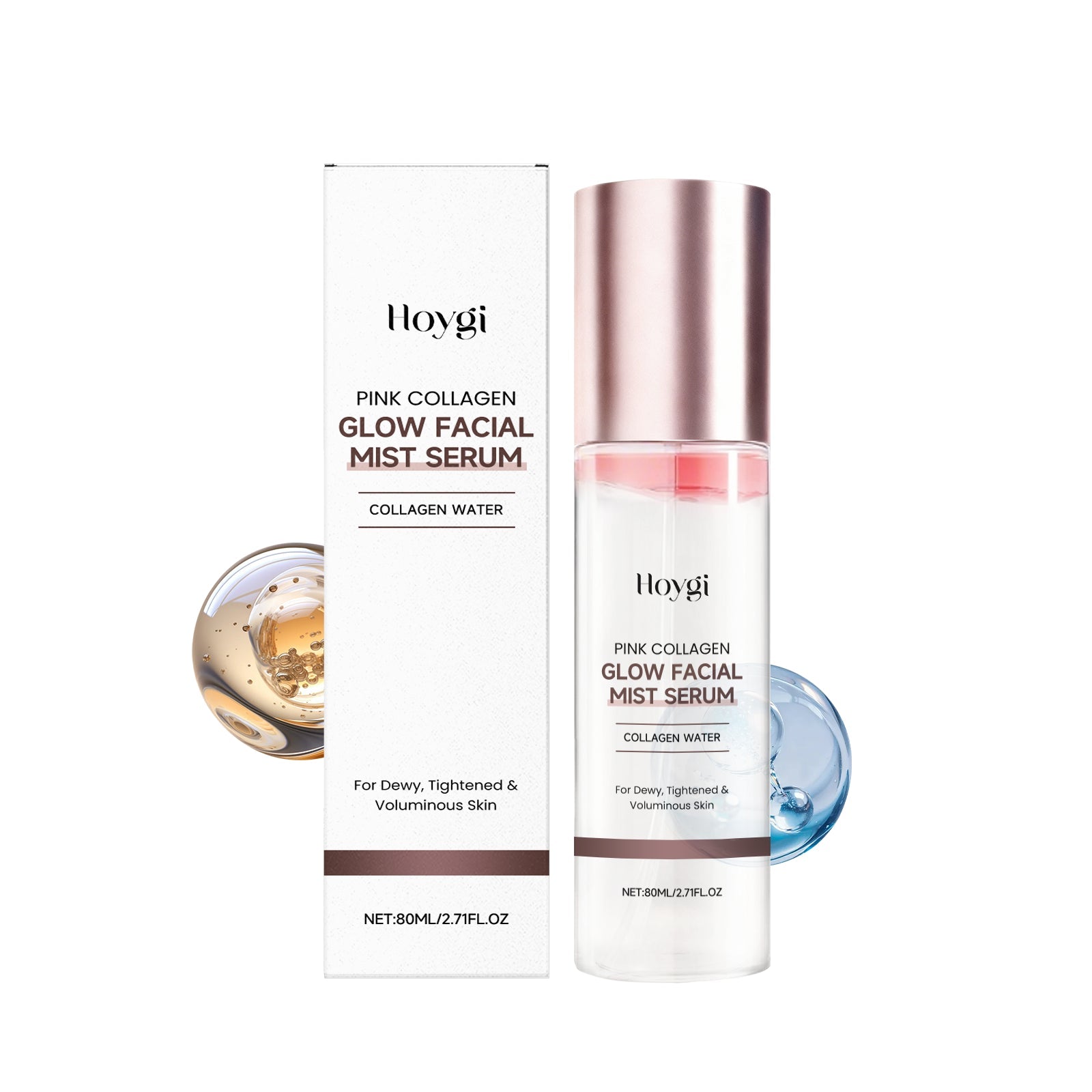 Brightening Moisturizing Facial Spray, Hydrating Skin Care, Daily Glow, Gentle Hydration ,80ml