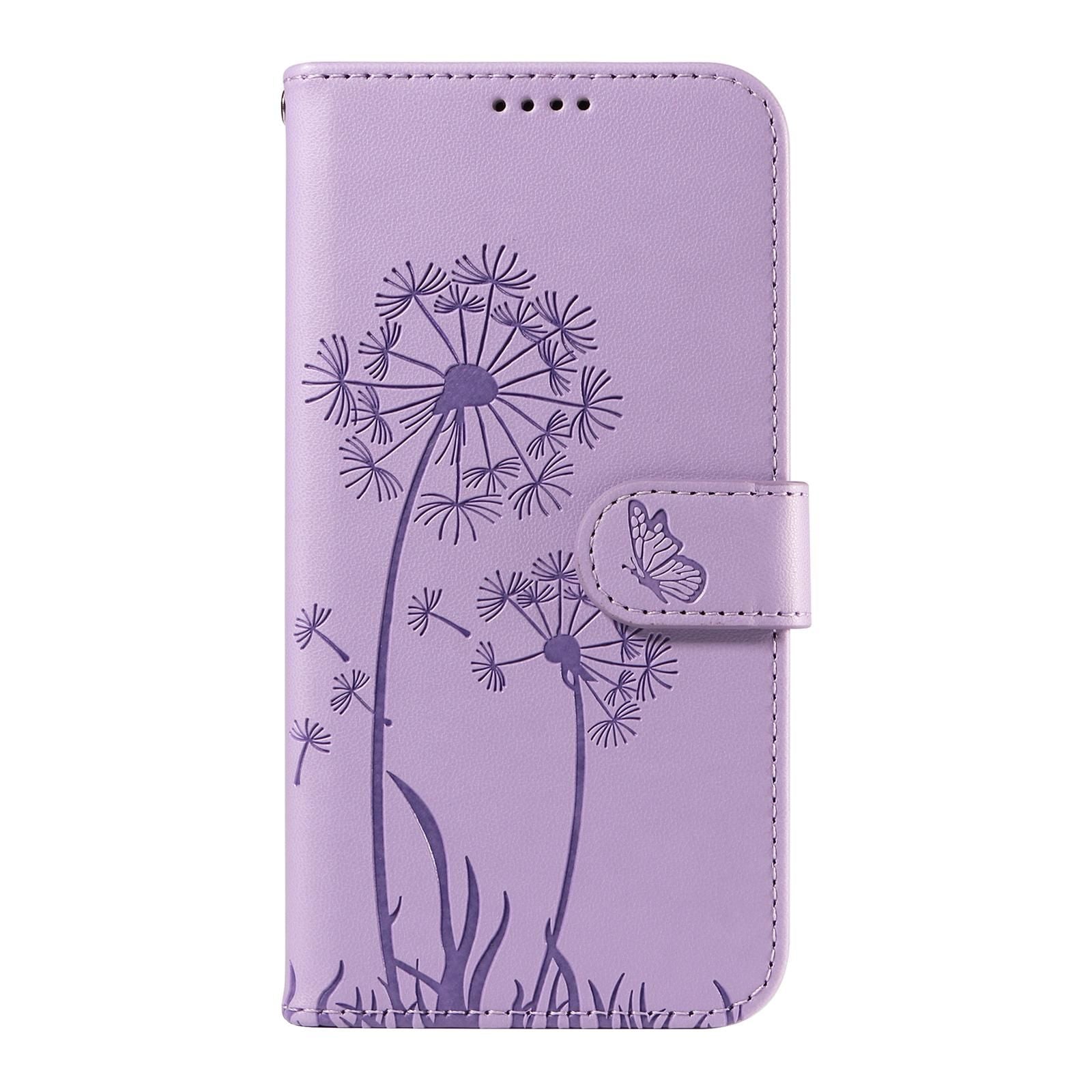 Dandelion Embossed Leather Case For OnePlus 13
