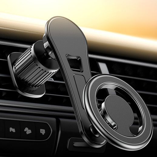Magnetic Car Phone Holder 360 Degree Rotation Cell Phone Mount With MagSafe
