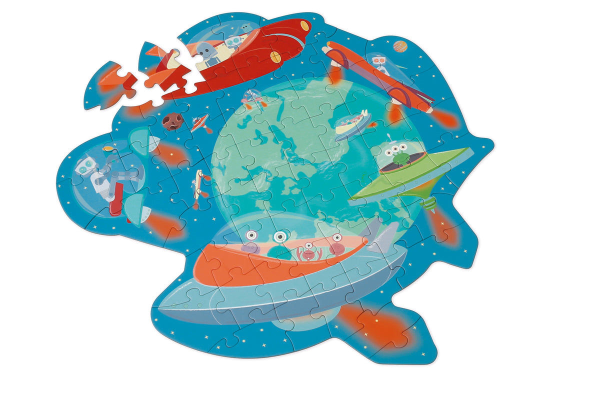 Contour Puzzle Space Adventure