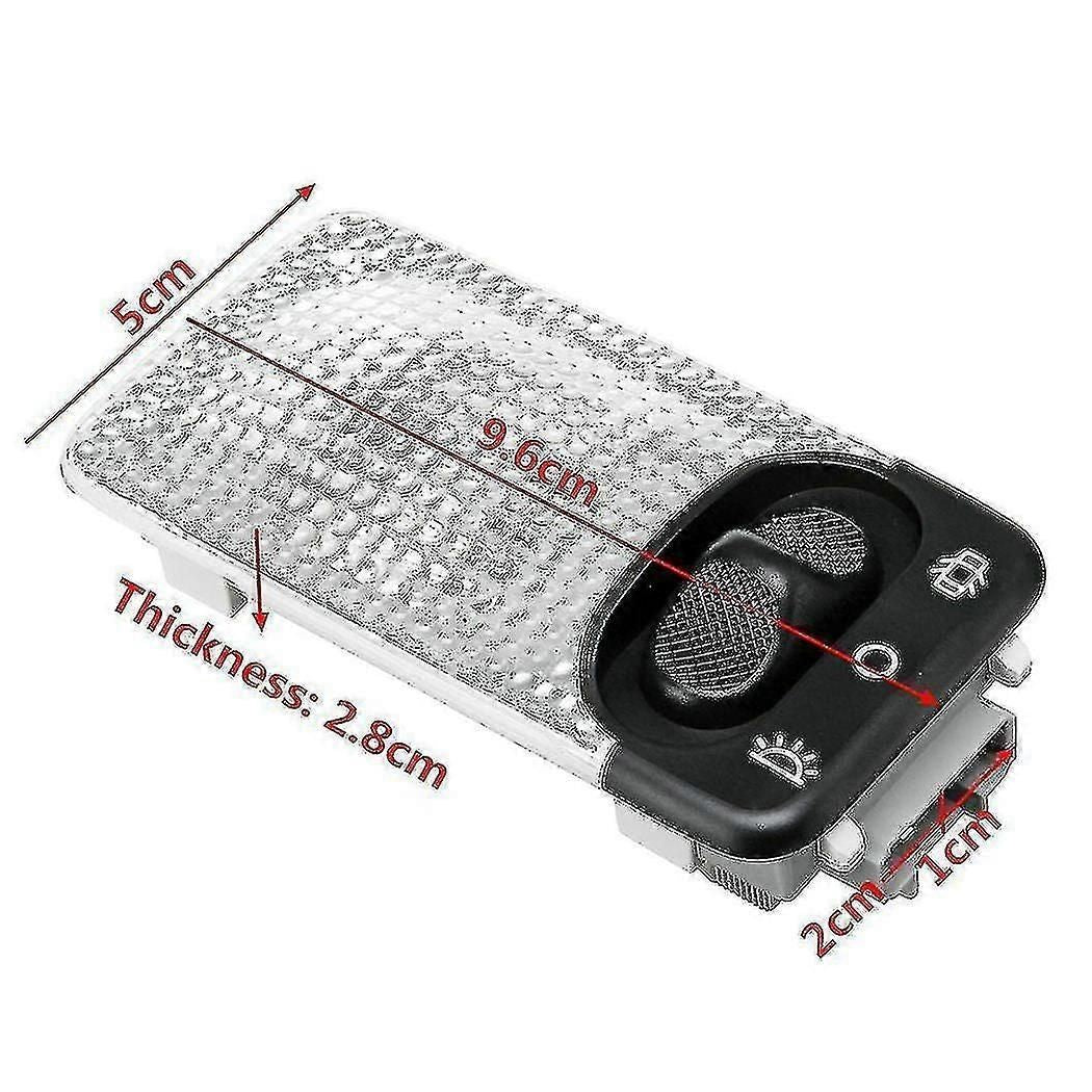 Interior Roof Dome Reading Light for Citroen C1 C3 206 207