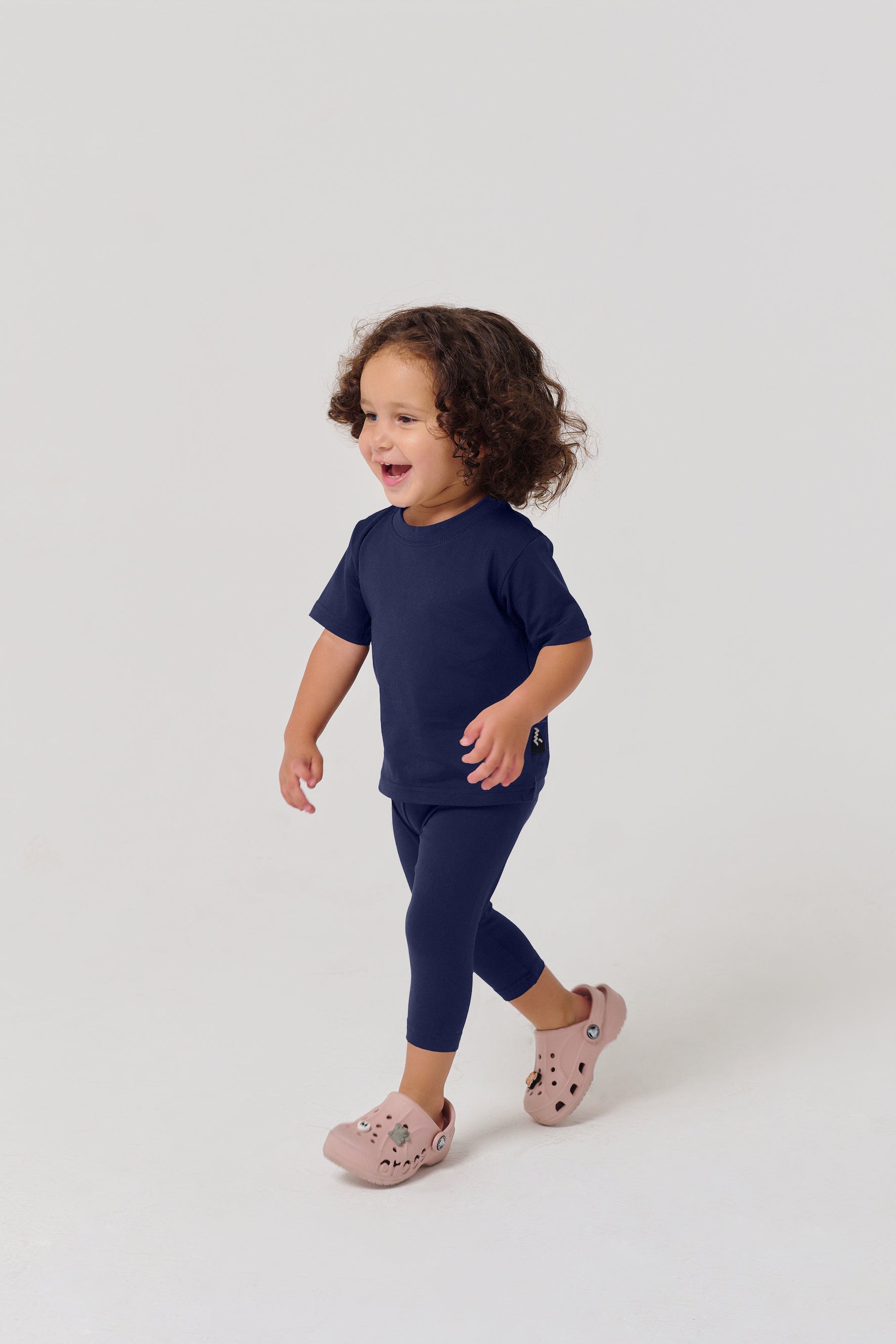 تي شيرت MULU Classic للأطفال (للجنسين) - أزرق