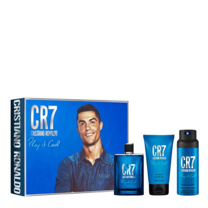 CR7 Play it Cool Eau de Toilette 100ml + Shower Gel 150ml + Body Spray 150ml