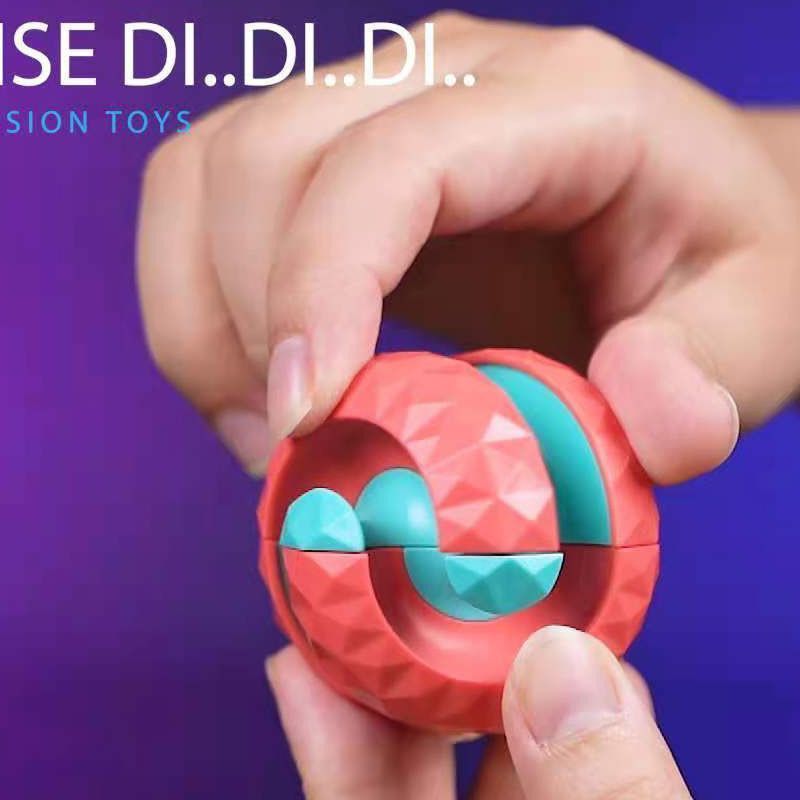 bead orbit fidget spinner, plastic fidget spinner for kids, rotating track ball toy, stress relief toy for kids 4-6, sensory fidget toy, anxiety relief toy, adhd fidget toy for kids, handheld fidget spinner, orbit ball fidget toy, decompression toy for ki