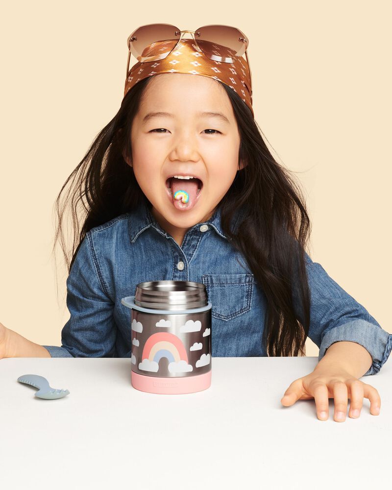 Skip Hop Spark Style Insulated Food Jar - Rainbow