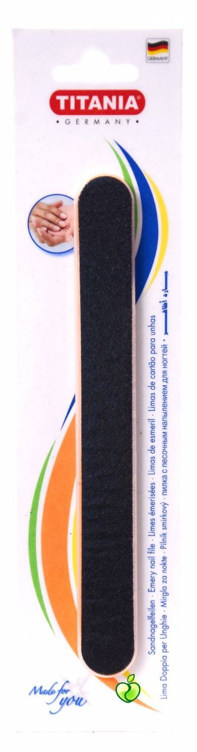 Titania 1032-Profi Emry Nail File,Rough & Fine