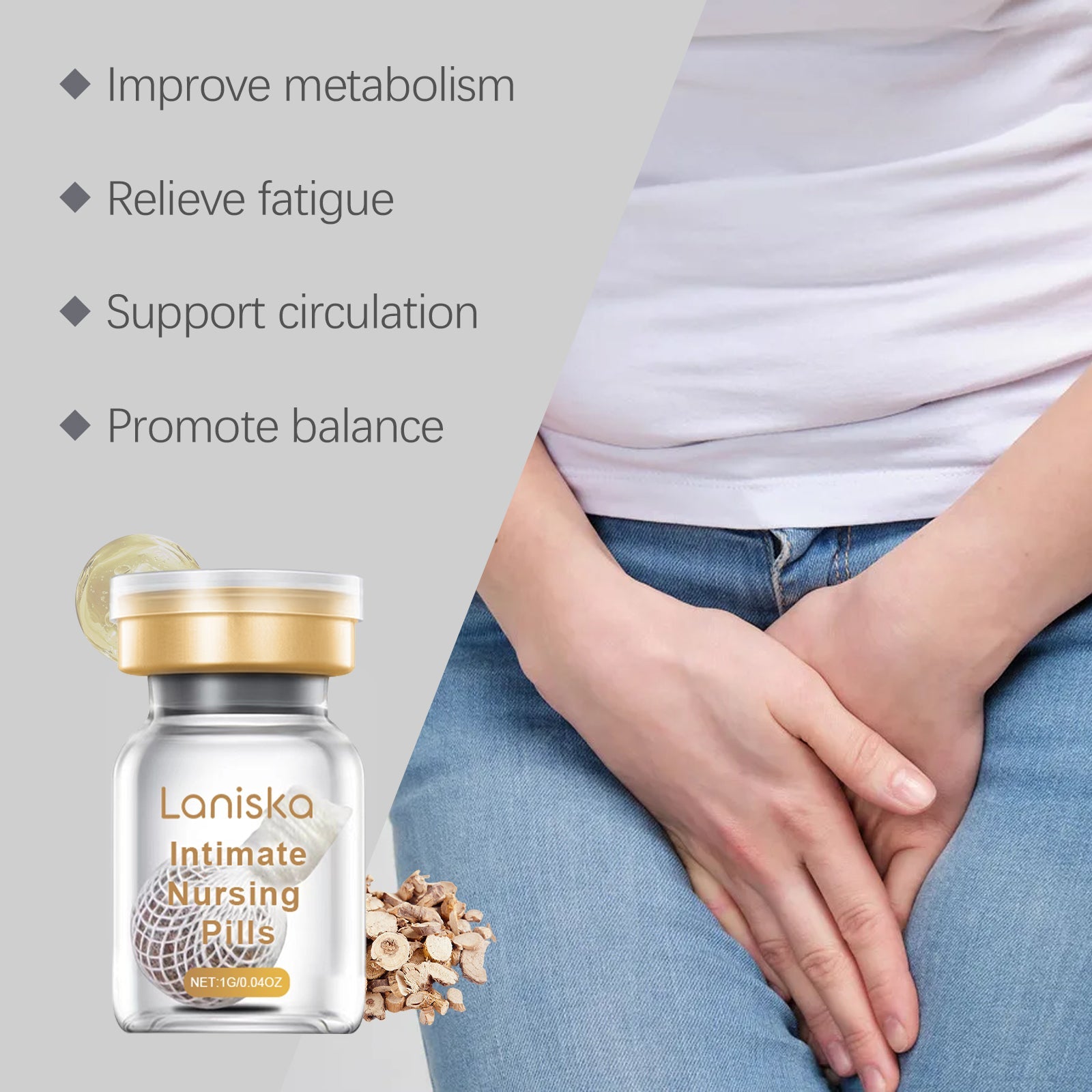 Revitalize Your Body Care Pills, Improve Circulation, Relieve Discomfort, Rejuvenate Women ,1set