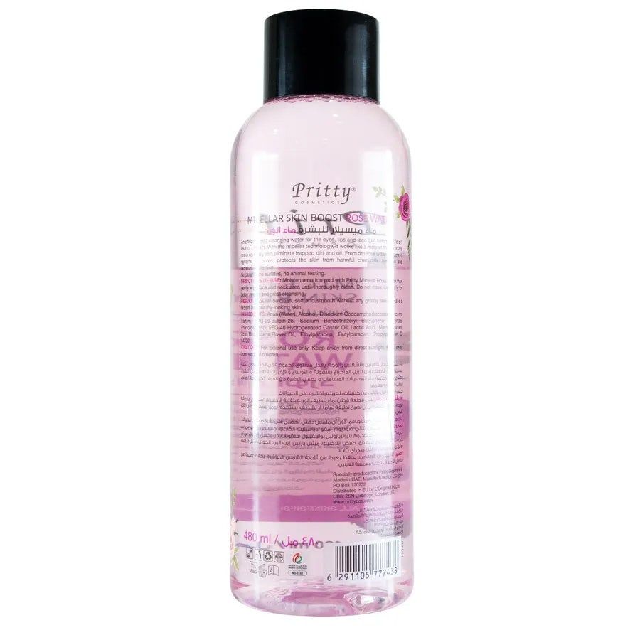 Pritty Micellar Rose Water, 480ml