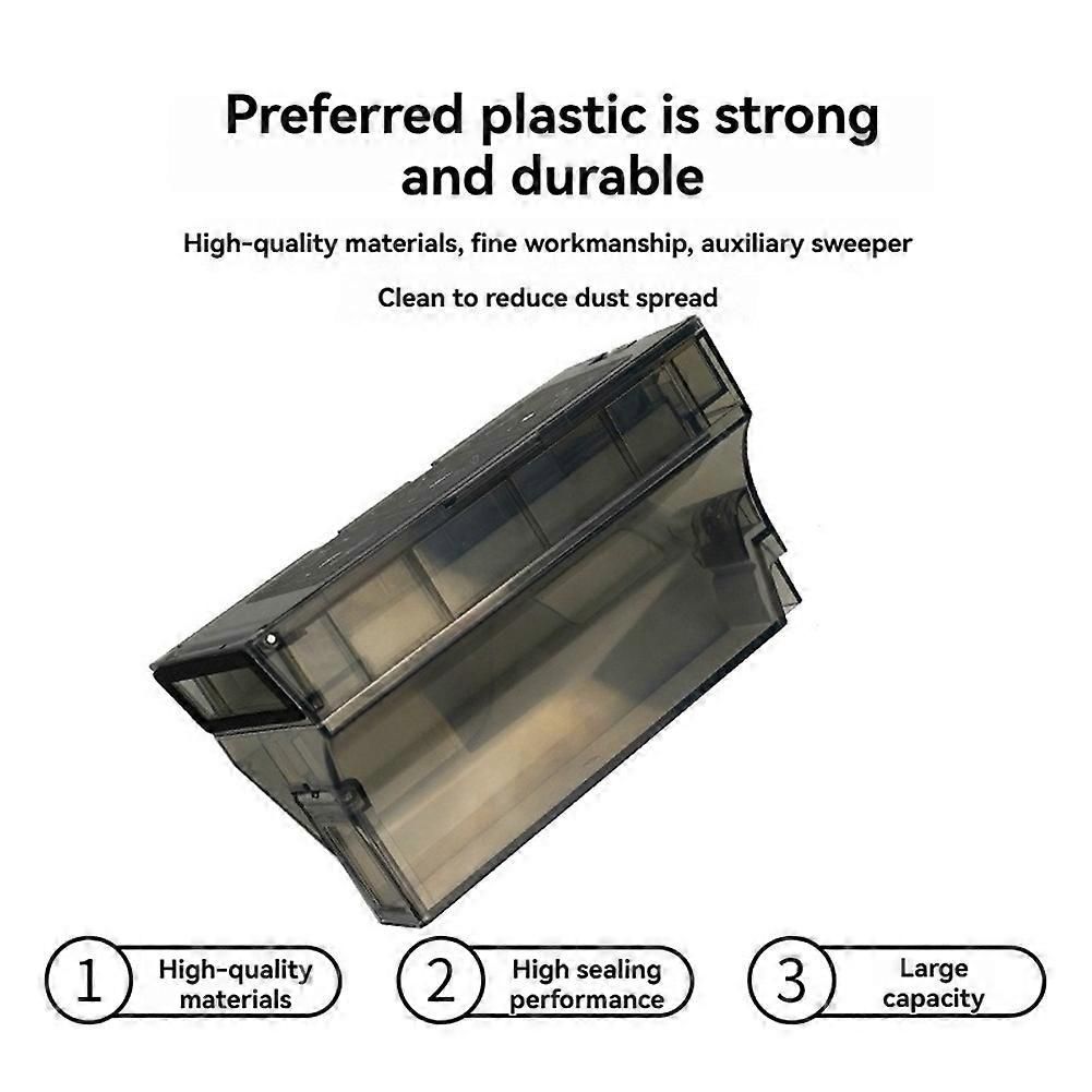 Dust Box with Filter Replaceable for Dreame X50/X50Pro/X50s/X50sPro Tracked Version Vacuum Cleaner Parts Dust Trash Box